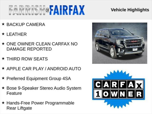 2022 GMC Yukon XL 4WD SLT 2022 GMC Yukon XL 4WD SLT