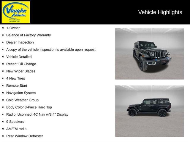 2022 Jeep Wrangler 4xe Unlimited Sahara 4x4