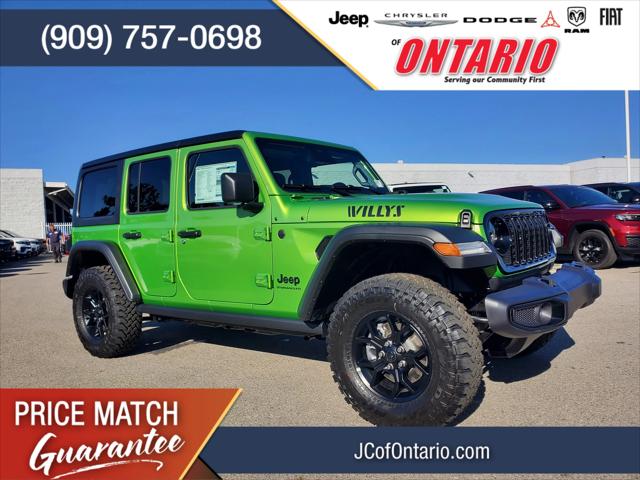 2026 Jeep Wrangler Willys for sale in Ontario, CA
