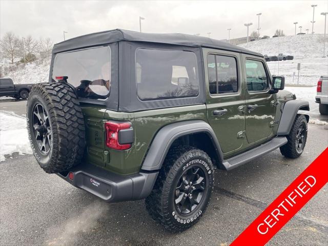 2022 Jeep Wrangler Unlimited Willys 4x4