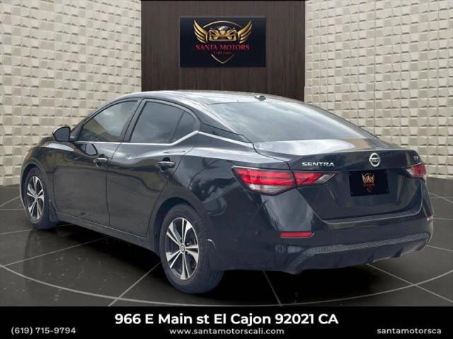 2021 Nissan Sentra SV Xtronic CVT
