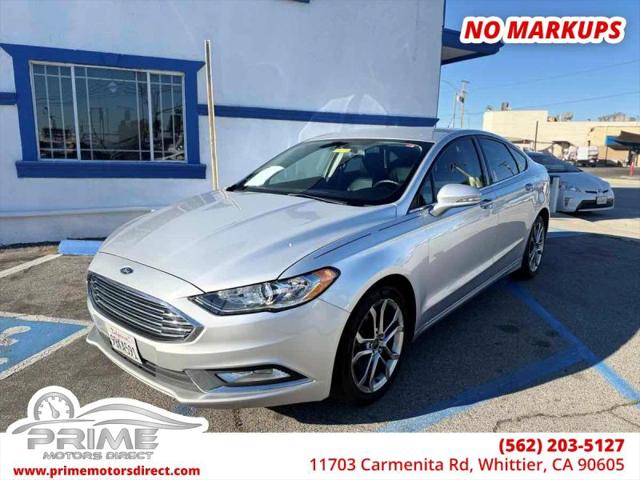 2017 Ford Fusion SE for sale in Whittier, CA