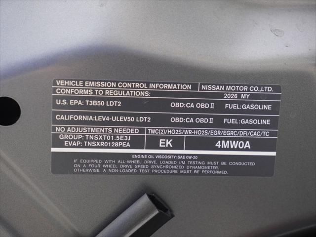 2026 Nissan Rogue Dark Armor