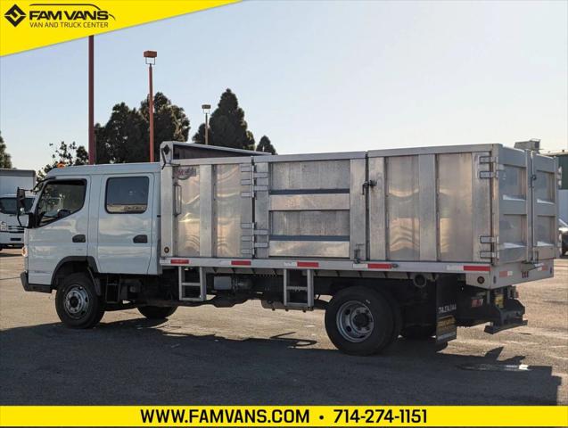 2020 Mitsubishi FEC7TW Crew Cab Dump Truck GAS