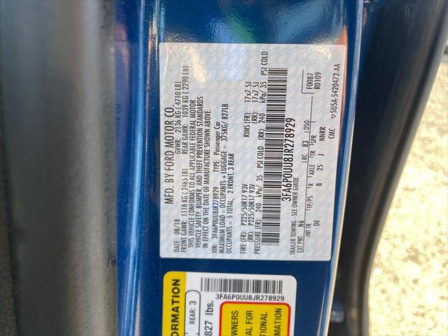 2018 Ford Fusion Hybrid S