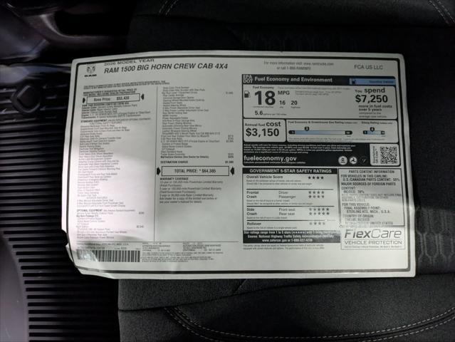 2026 Ram 1500 Big Horn Crew Cab 4x4 57 Box