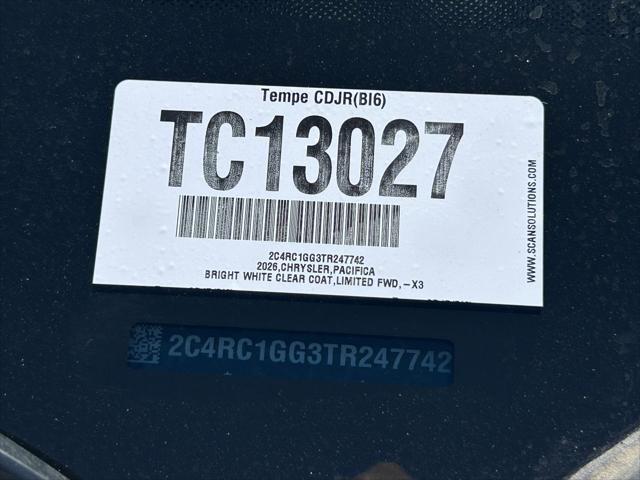 2026 Chrysler Pacifica Limited