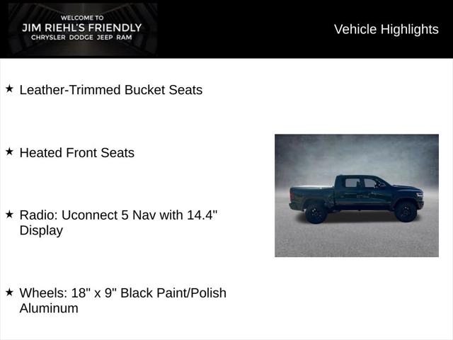 2026 Ram 1500 RHO Crew Cab 4x4 5'7" Box