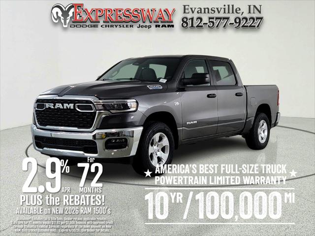 2026 RAM Ram 1500 RAM 1500 BIG HORN CREW CAB 4X4 57 BOX 2026 RAM Ram 1500 RAM 1500 BIG HORN CREW CAB 4X4 57 BOX