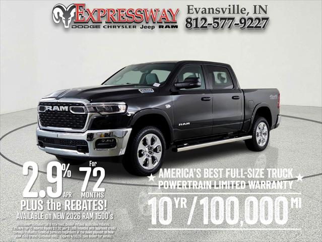 2026 RAM Ram 1500 RAM 1500 BIG HORN CREW CAB 4X4 57 BOX