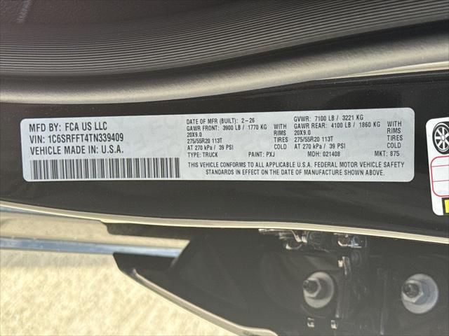 2026 Ram 1500 Big Horn Crew Cab 4x4 5'7" Box