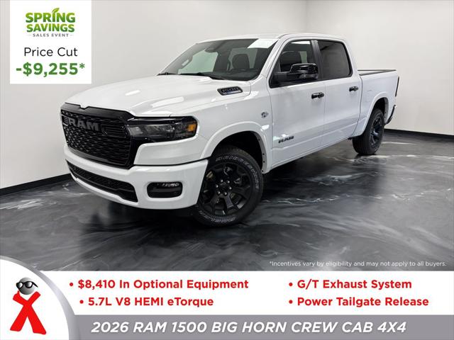 2026 RAM Ram 1500 RAM 1500 BIG HORN CREW CAB 4X4 57 BOX