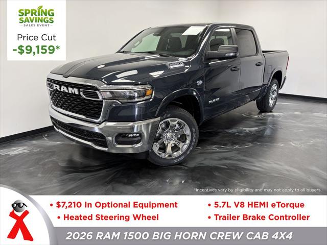 2026 RAM Ram 1500 RAM 1500 BIG HORN CREW CAB 4X4 57 BOX