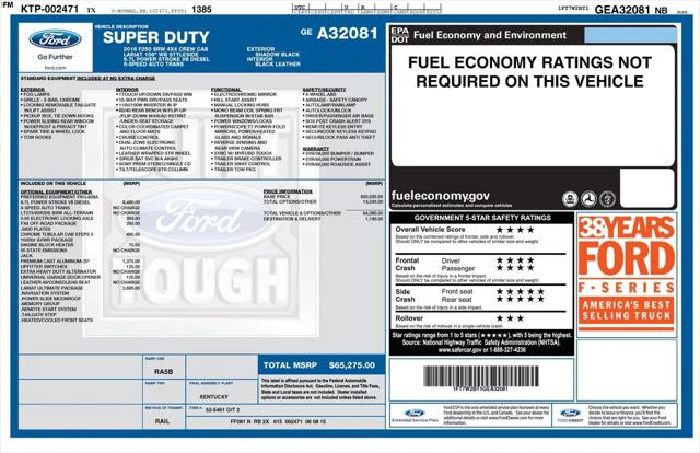 2016 Ford F-250 LARIAT 2016 Ford F-250 LARIAT