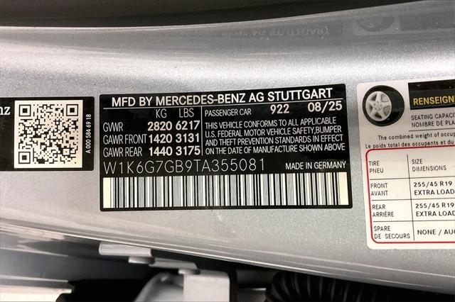 2026 Mercedes-Benz S 580 4MATIC