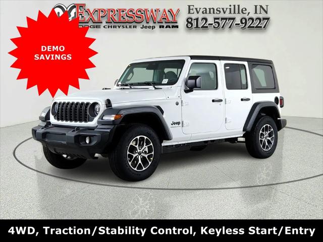 2026 Jeep Wrangler 4-Door Sport S 4x4 for sale in Evansville, IN