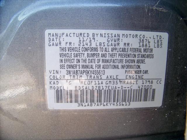 2019 Nissan Sentra SV