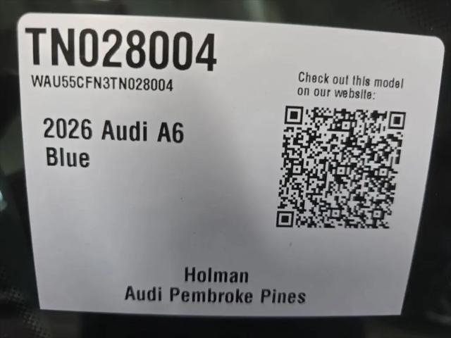 2026 Audi A6 Premium Plus quattro S tronic