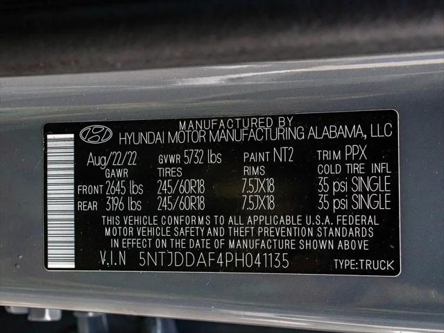 2023 Hyundai Santa Cruz SEL Premium