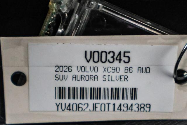 2026 Volvo XC90 Plus, B6 AWD Gas (mild hybrid), Gasoline, Bright, 6 Seats