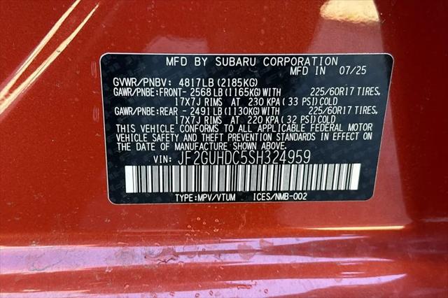 2025 Subaru Crosstrek Premium