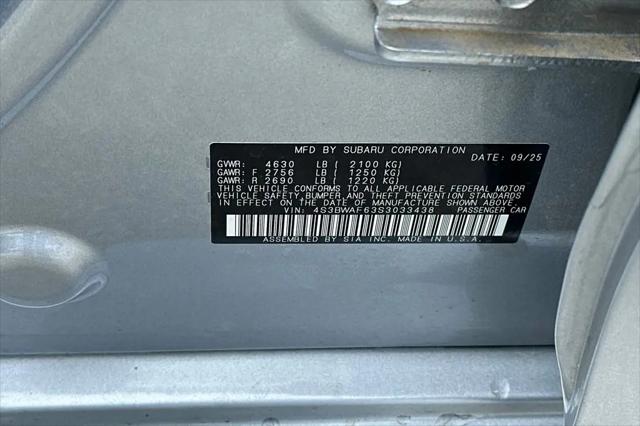 2025 Subaru Legacy Premium