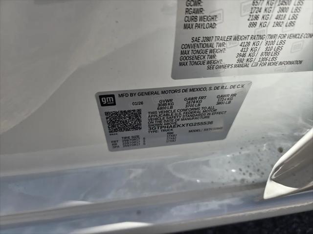 2026 GMC Sierra 1500 Crew Cab, Short Bed, Pro, RWD