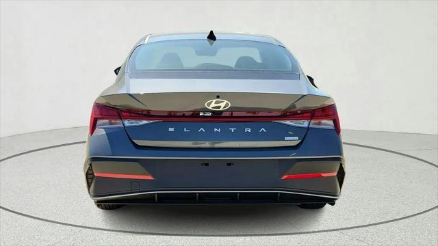 2026 Hyundai Elantra Hybrid Blue