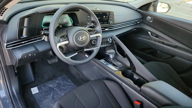 2026 Hyundai Elantra Hybrid Blue