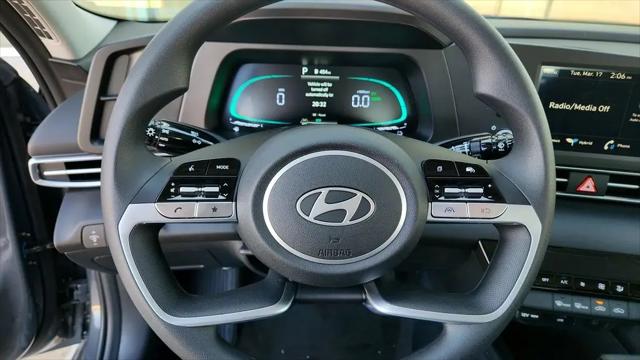 2026 Hyundai Elantra Hybrid Blue