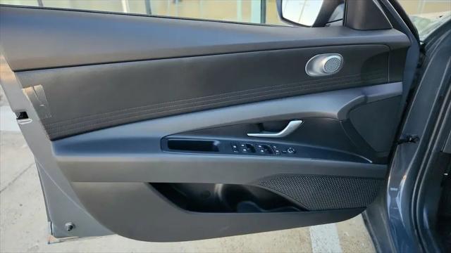 2026 Hyundai Elantra Hybrid Blue