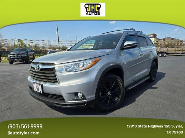 2015 Toyota Highlander XLE V6 for sale in Tyler, TX