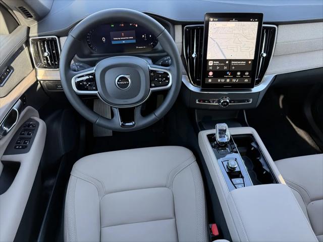 2026 Volvo XC90 Plus, B6 AWD Gas (mild hybrid), Gasoline, Bright, 7 Seats