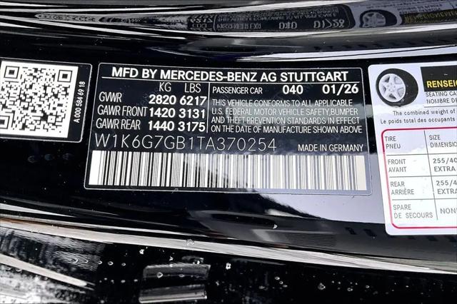 2026 Mercedes-Benz S 580 4MATIC
