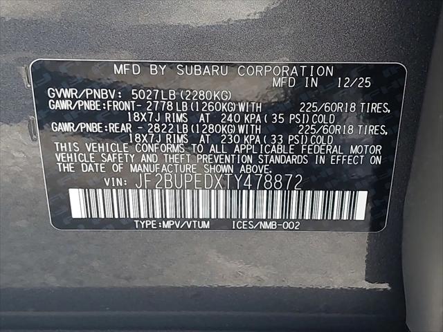 2026 Subaru Outback Touring