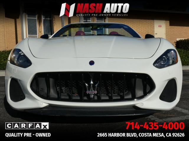 2019 Maserati GranTurismo Sport