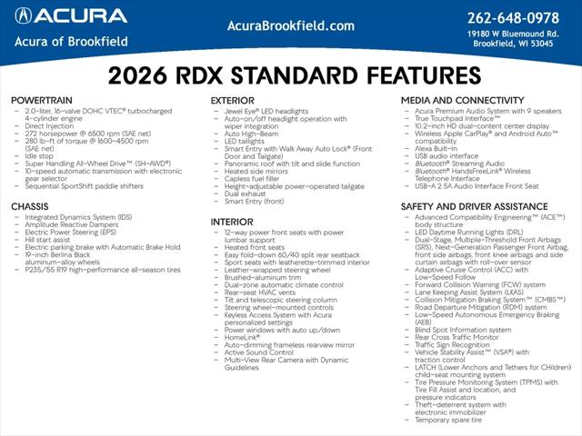 2026 Acura RDX Technology