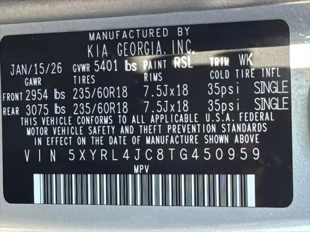 2026 Kia Sorento S