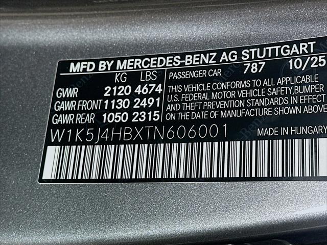 2026 Mercedes-Benz CLA 250 4MATIC