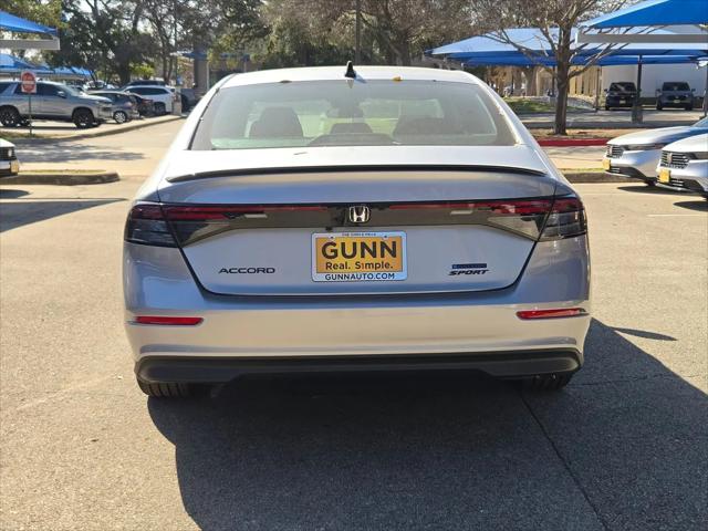 2026 Honda Accord Sedan Sport