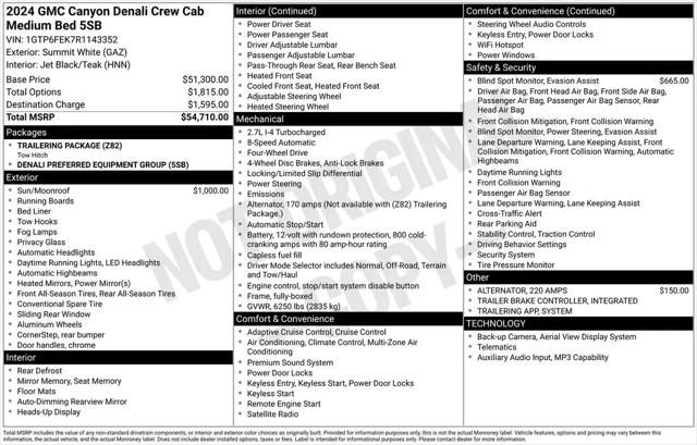 2024 GMC Canyon 4WD Denali