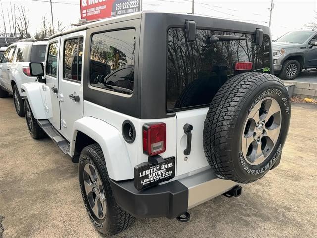 2017 Jeep Wrangler Unlimited Sahara 4x4