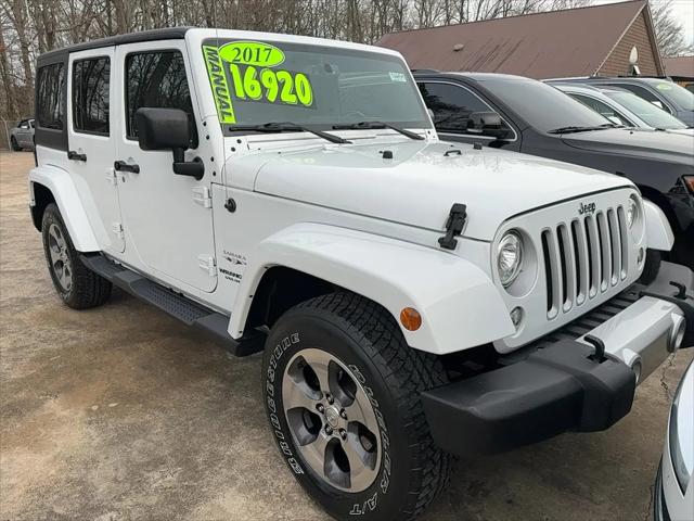 2017 Jeep Wrangler Unlimited Sahara 4x4