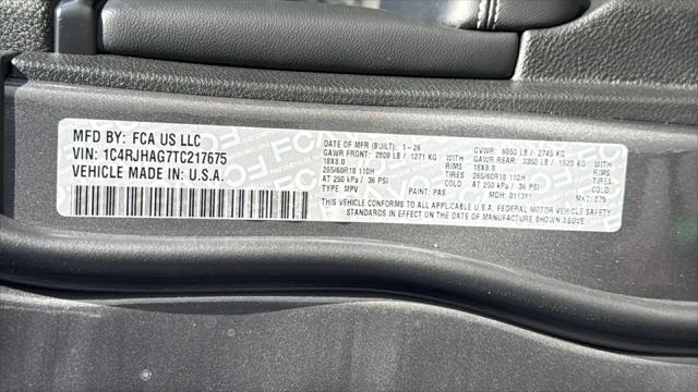 2026 Jeep Grand Cherokee Altitude 4x4
