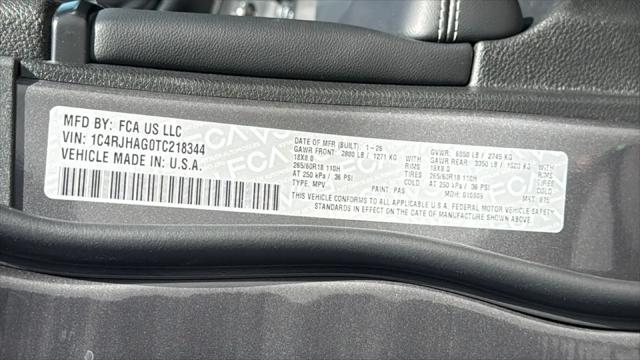 2026 Jeep Grand Cherokee Altitude 4x4