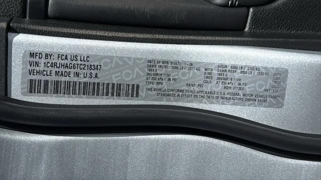 2026 Jeep Grand Cherokee Altitude 4x4