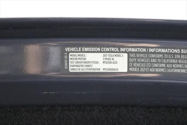 2021 Tesla Model S Plaid Tri Motor All-Wheel Drive