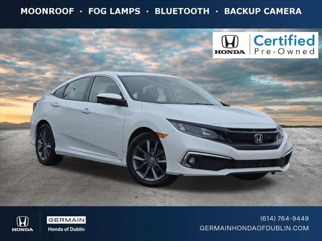 2020 Honda Civic EX-L for sale near Dublin, OH