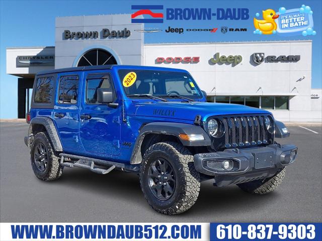 2023 Jeep Wrangler 4-Door Willys 4x4