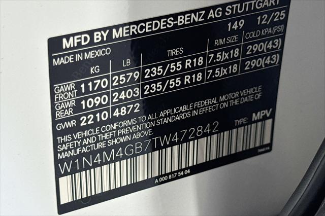 2026 Mercedes-Benz GLB GLB 250 SUV